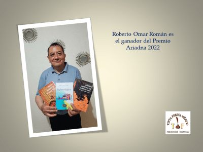 Roberto Omar Román, Ganador del Premio Ariadna de Cuento 2022
