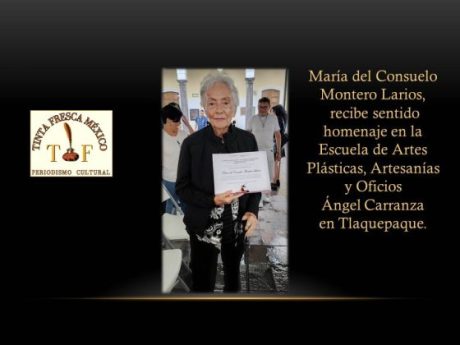 María del Consuelo Montero Larios, recibe sentido&nbsp;homenaje